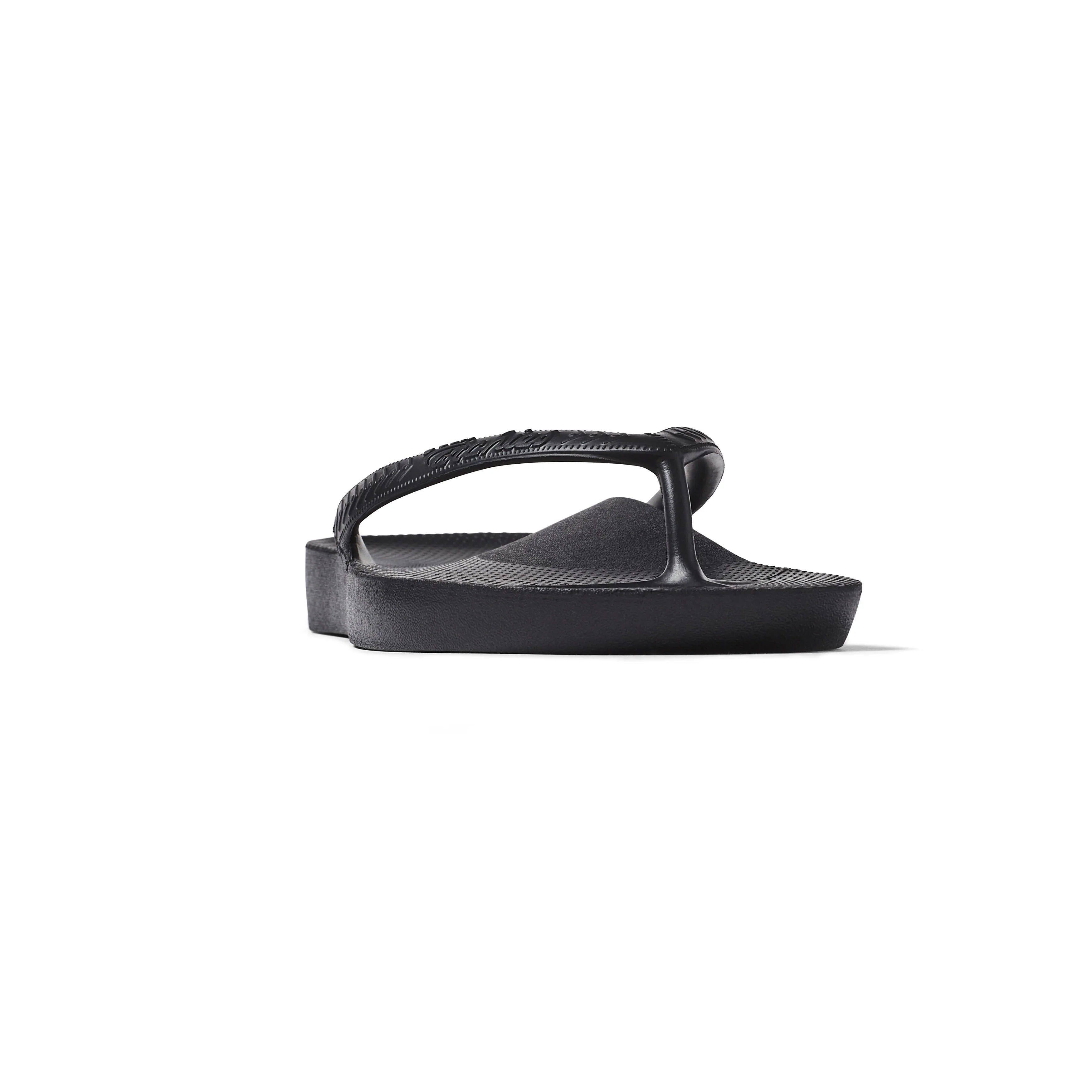 Black Archies Arch Support Flip Flops angle 09