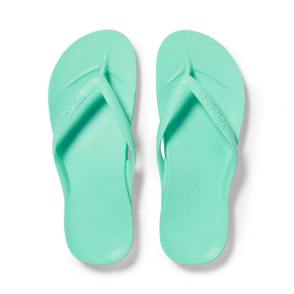 Mint Archies Arch Support Flip Flops angle 01