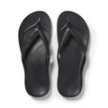 Black Archies Arch Support Flip Flops angle 01