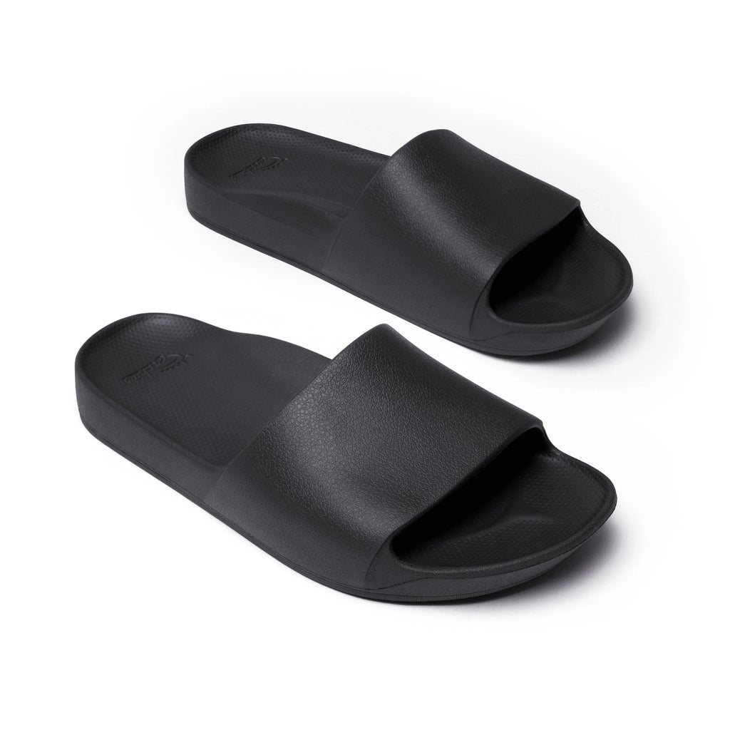 Black Archies Arch support slides angle 02