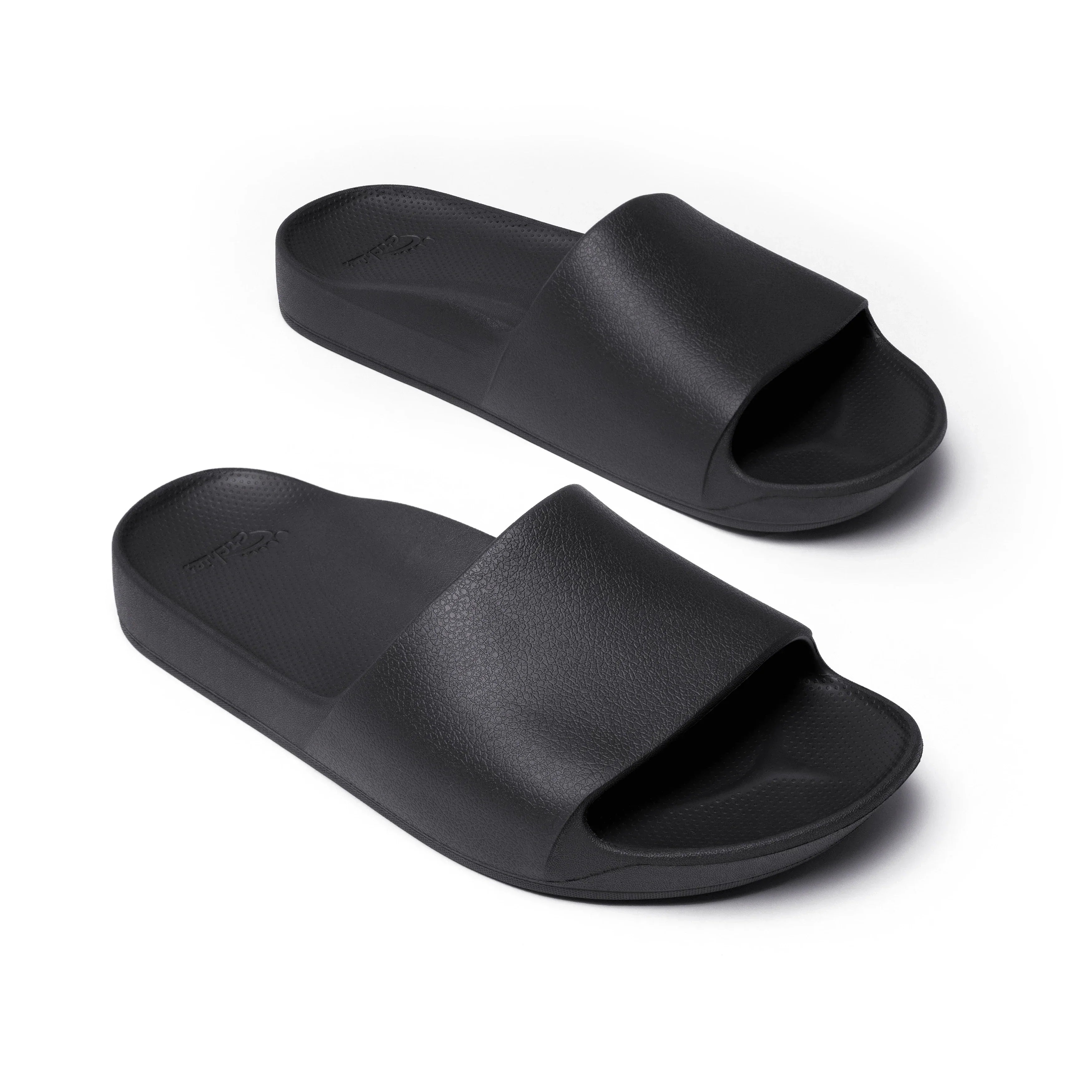 Black Archies Arch support slides angle 02
