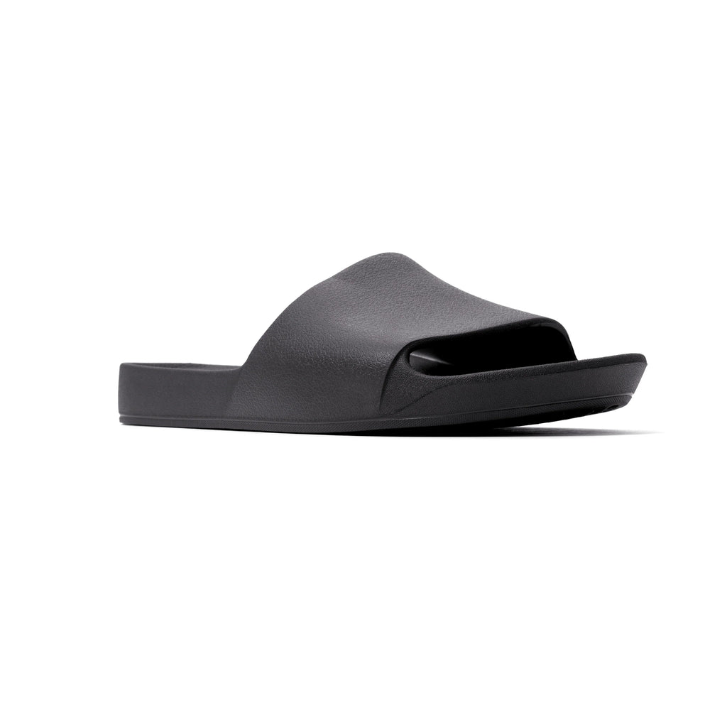 Black Archies Arch support slides angle 06