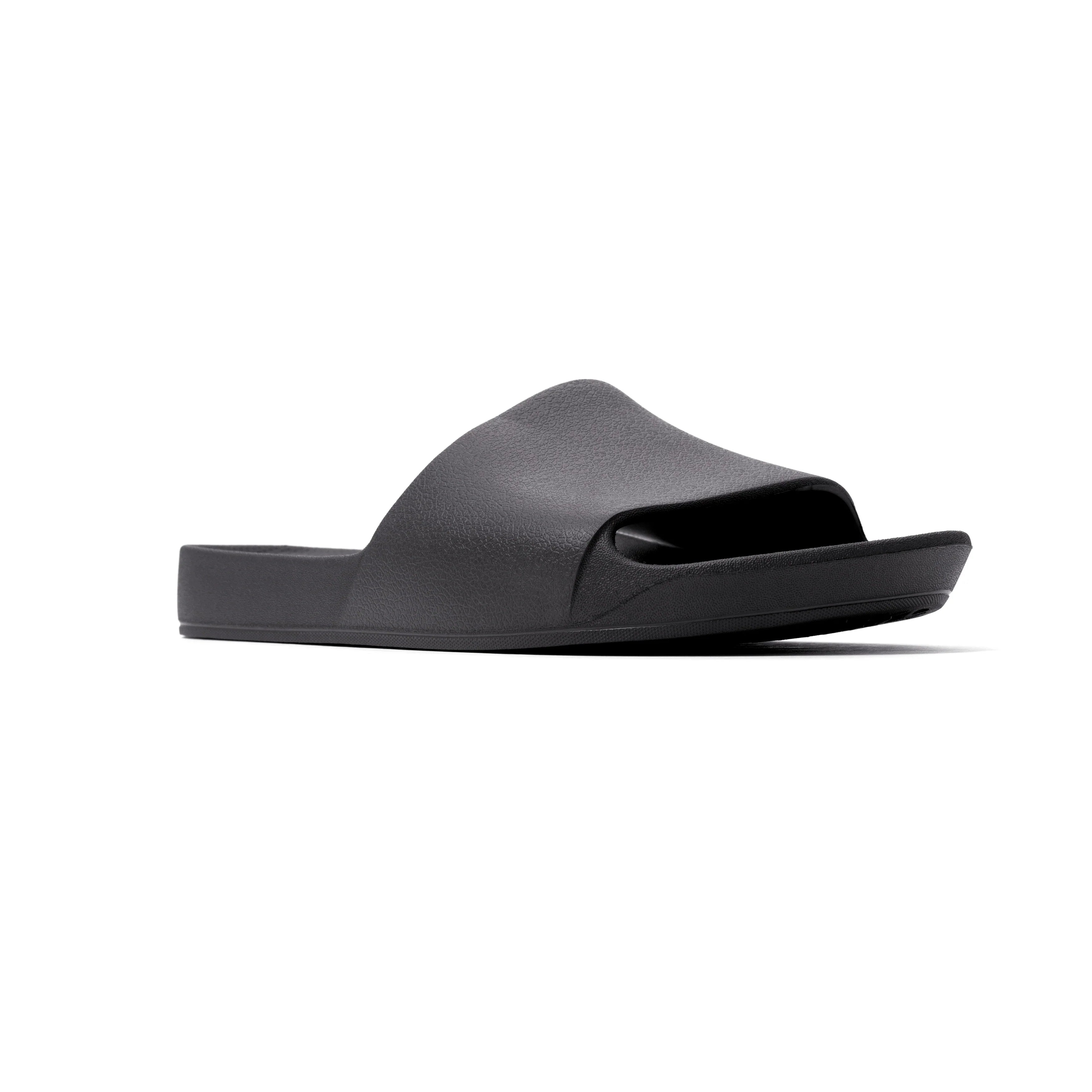 Black Archies Arch support slides angle 06