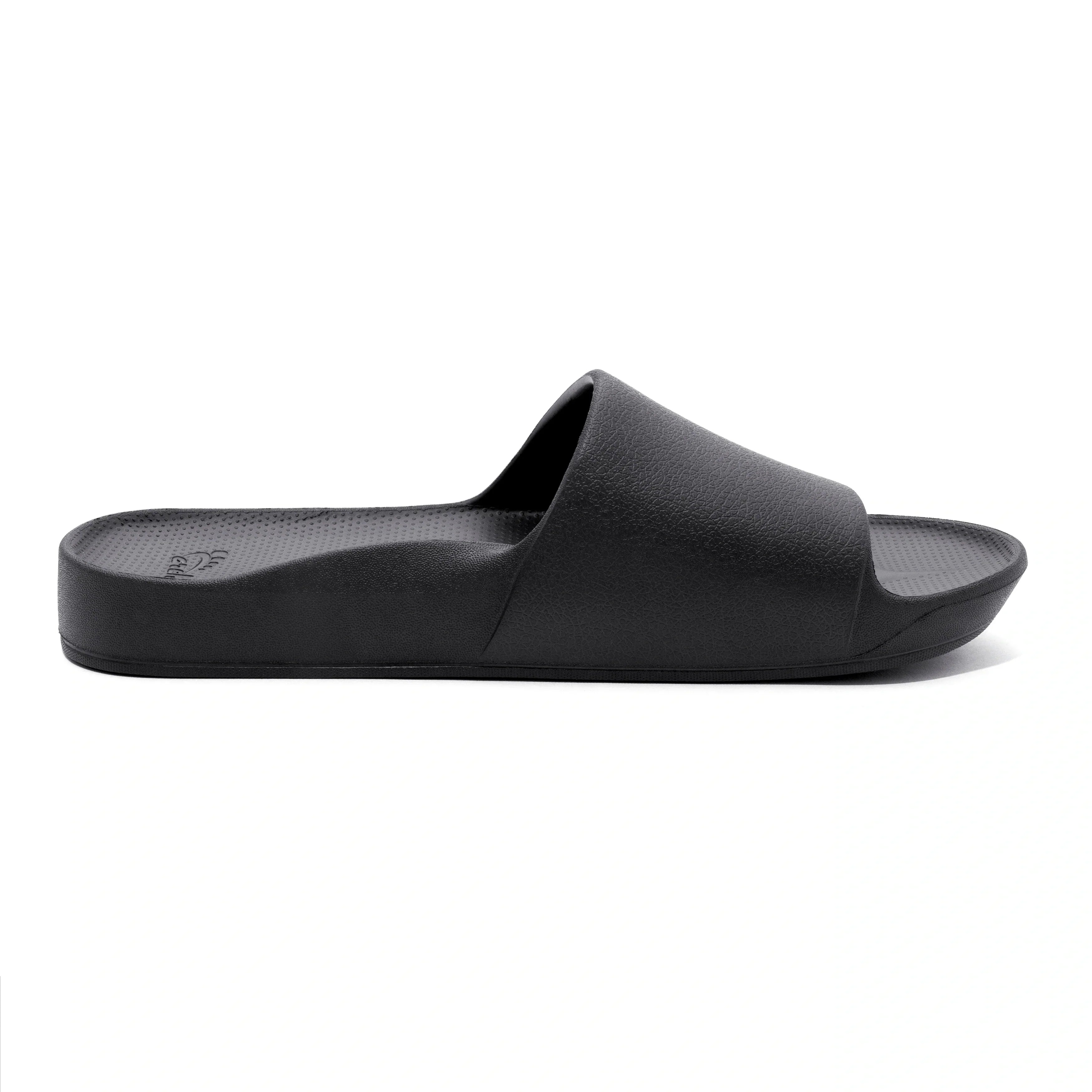 Black Archies Arch support slides angle 09