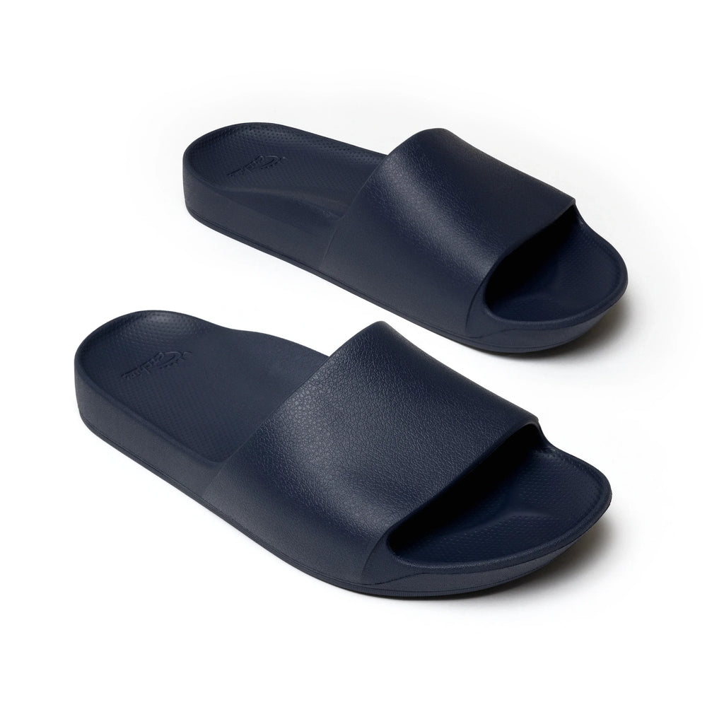 Navy Archies Arch Support Slides shown from above