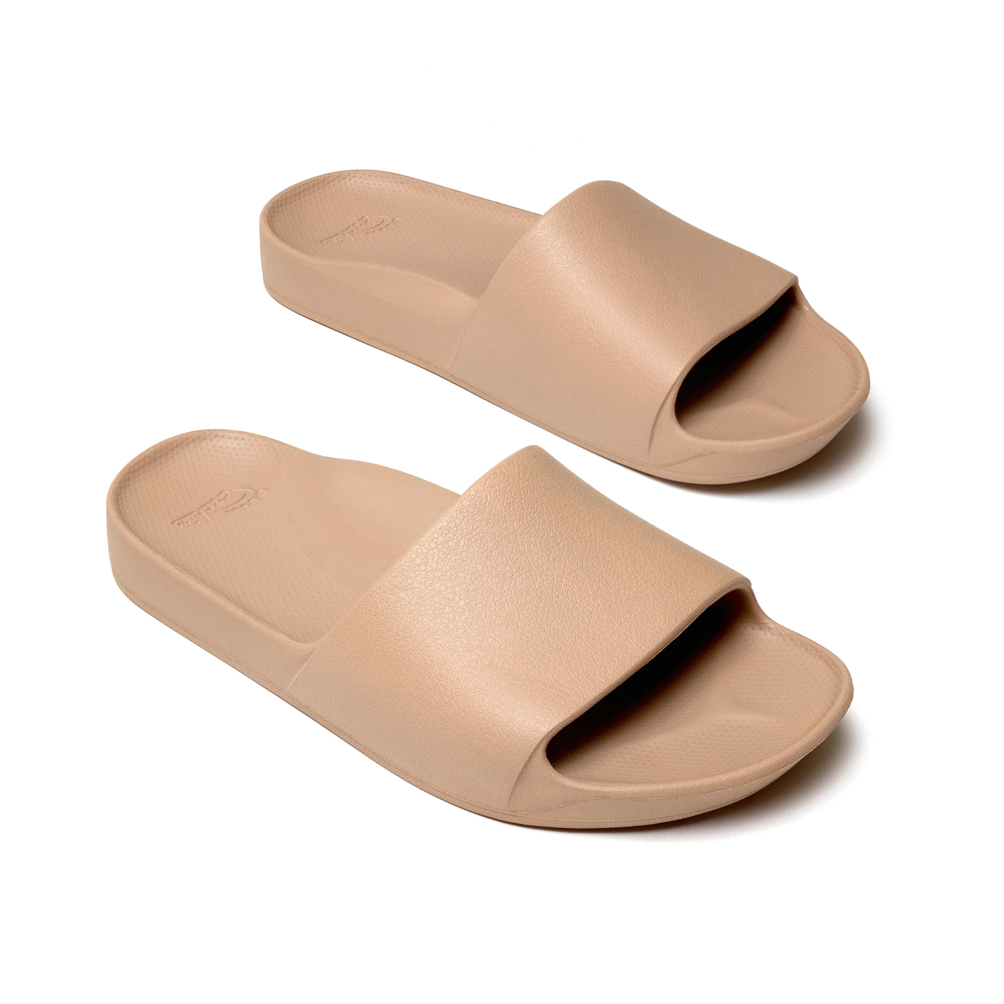 Tan Archies Arch support slides angle 04