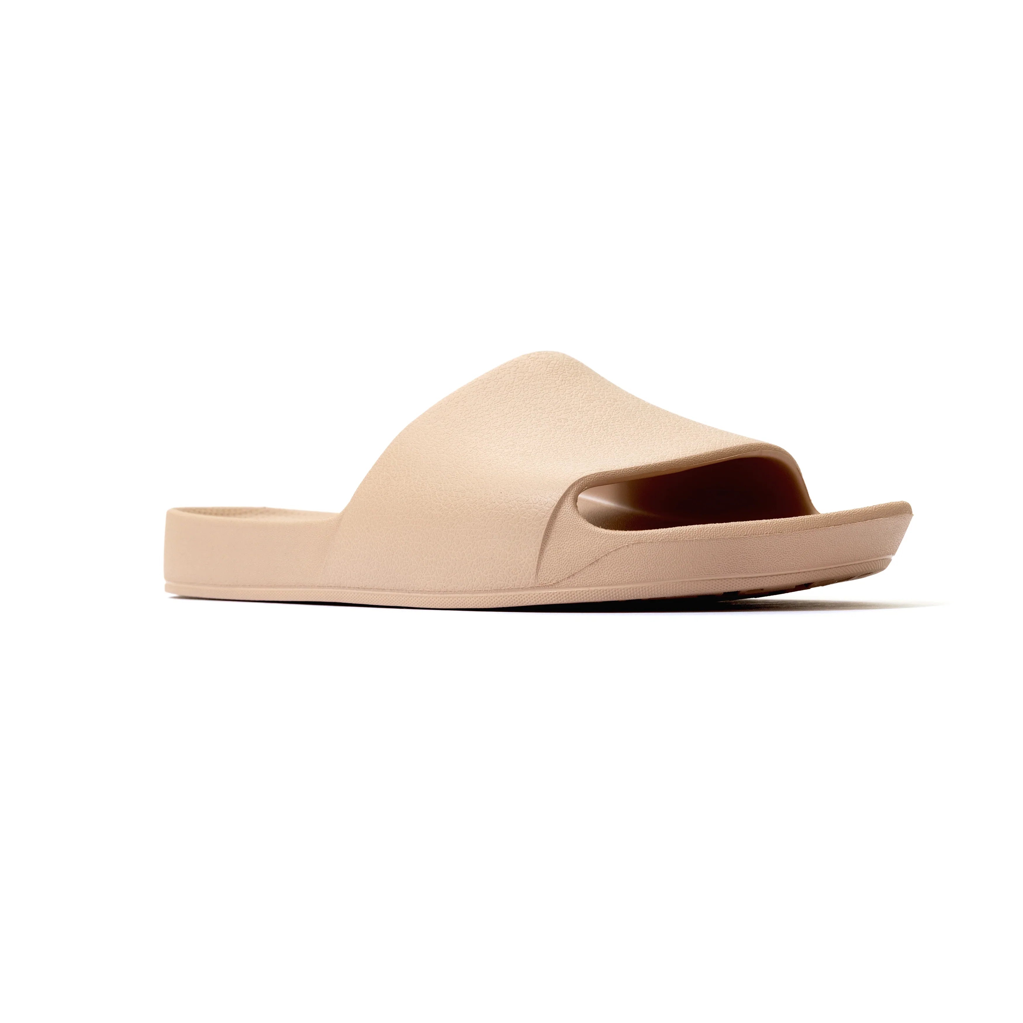 Tan Archies Arch support slides angle 06