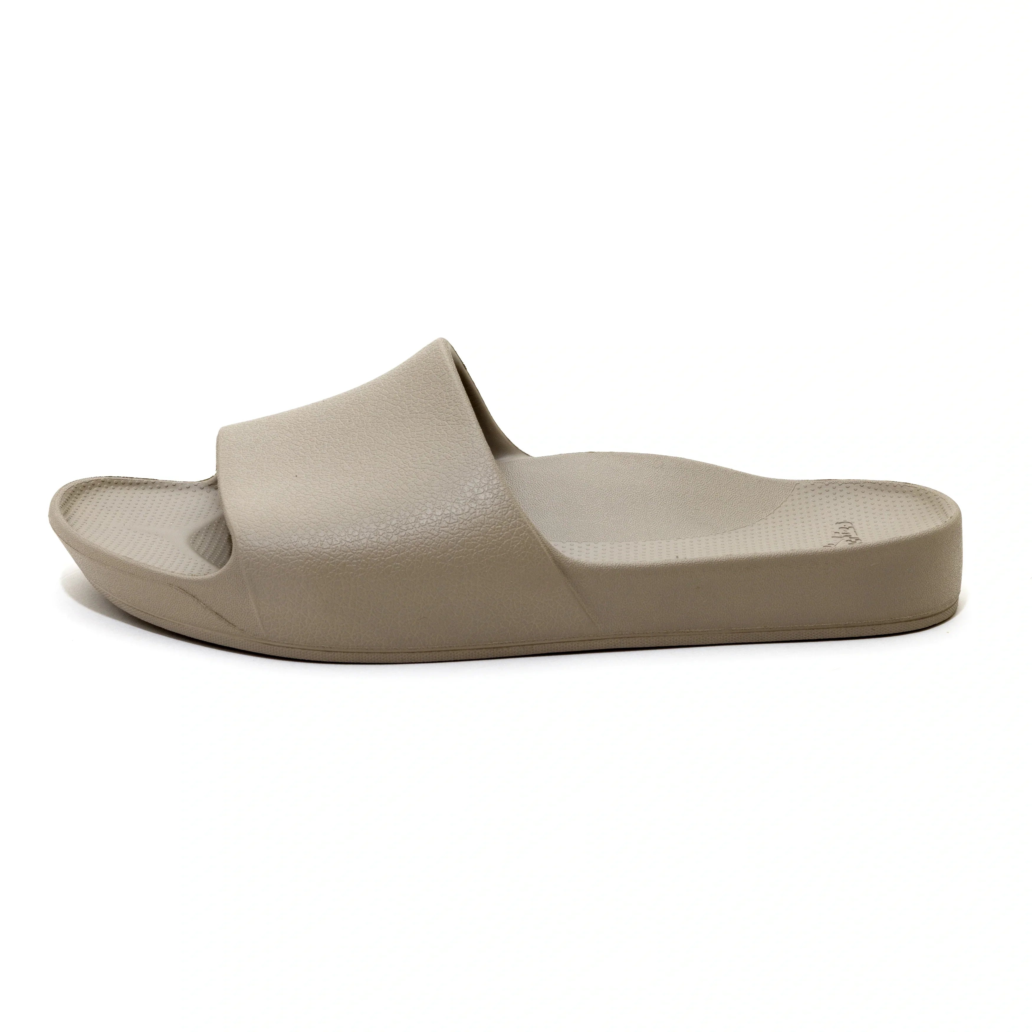 Taupe Archies Arch support slides angle 08