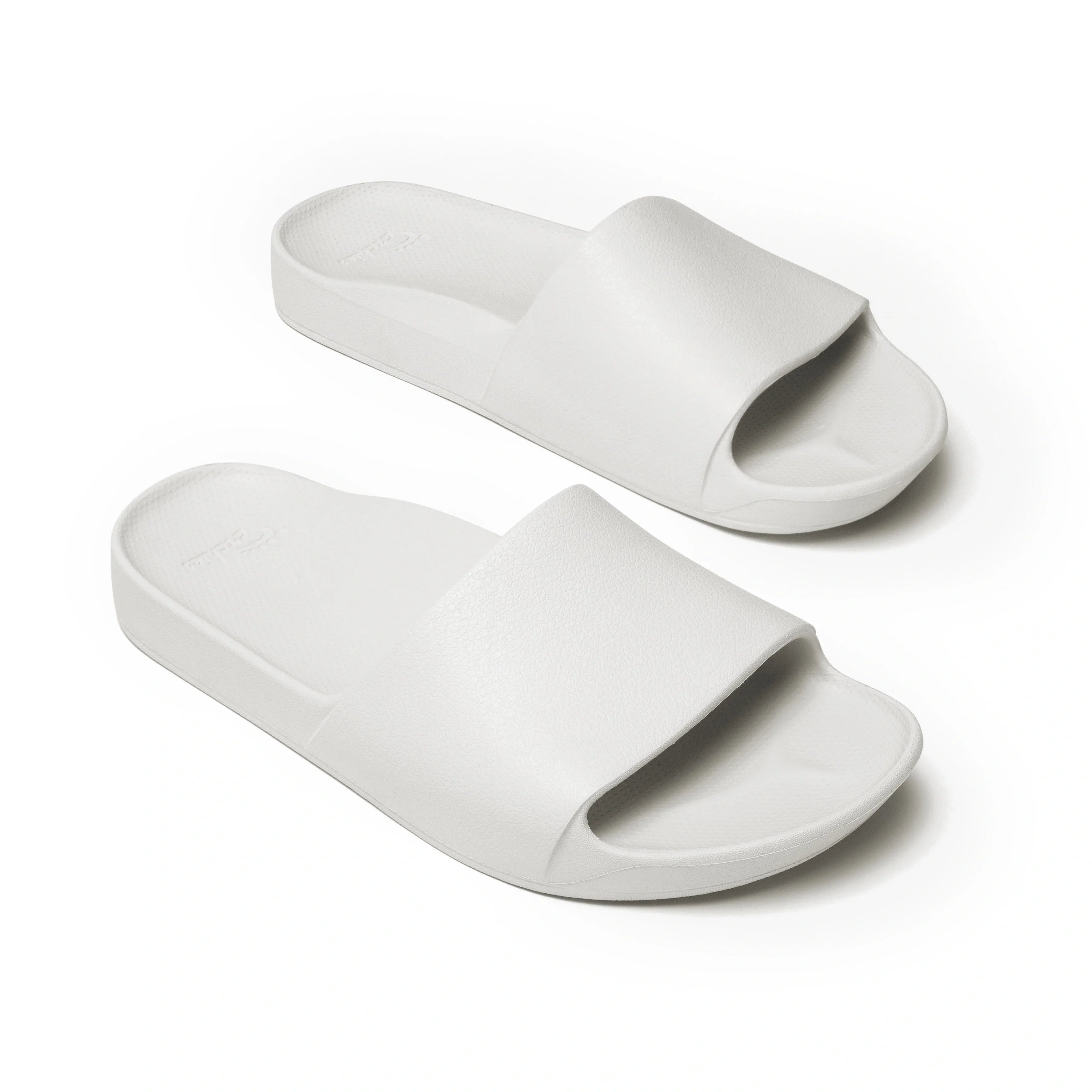White Archies Arch support slides angle 04